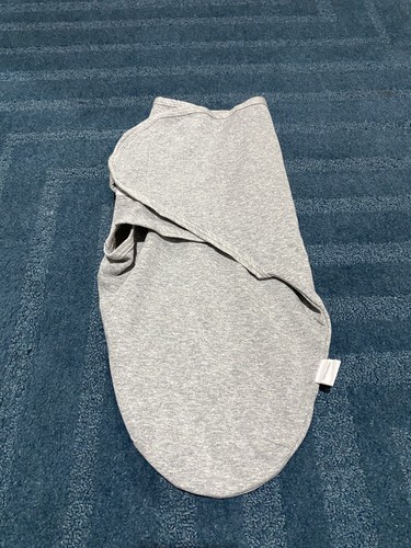 100 cotton grey baby swaddle - 100%,