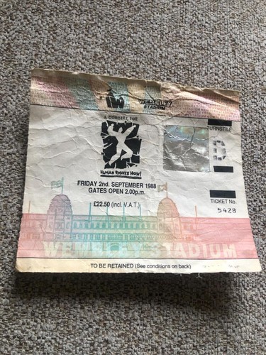 Bruce springsteen ticket human - ticket,