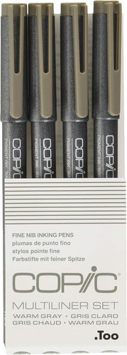 Copic multiliner coloured - copic,
