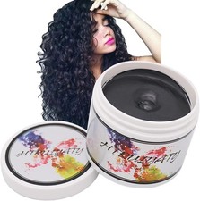 Black Hair Wax Colour Temporary DIY Washable Hair Dye Non Permanent Hair Paint 