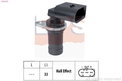 1953472 sensor crankshaft - sensor,,