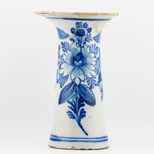 Dutch Delftware Vase Porcelain
