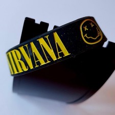 Black Silicone Rubber NIRVANA