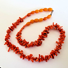 Vintage real branch Red Coral