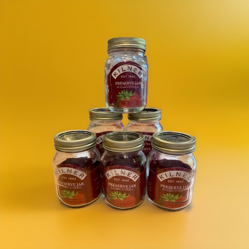Set glass kilner jars - set, 6