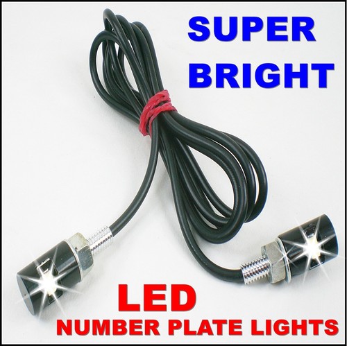 Number plate light - number,