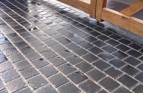 Charcoal black limestone