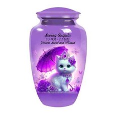Cute Kitten Print Cremation
