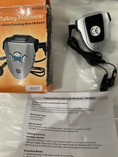 NV8802 Talking Pedometer Calorie Counter with Fm Radio- Step Counter