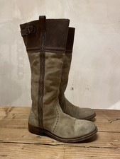 Sancho Suede Leather Boots UK