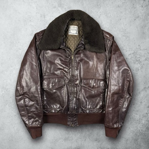 Vintage 60s 70s leather - 70s, usn