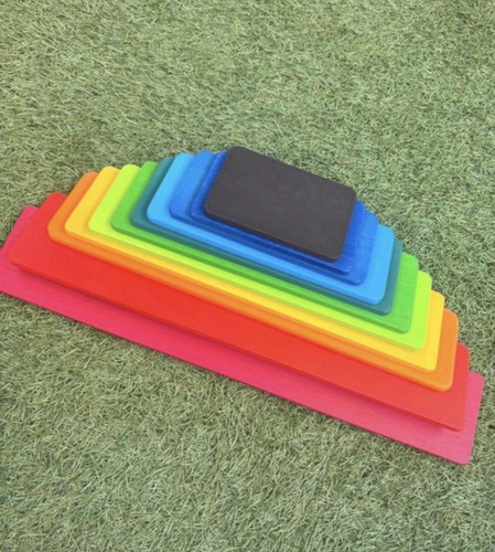 Wooden montessori rainbow - wooden,