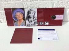ROYAL MINT QUEEN ELIZABETH THE QUEEN MOTHER CENTENARY CROWN PACK SET