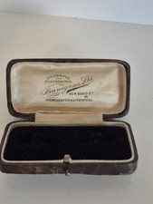 Antique earrings box from the
