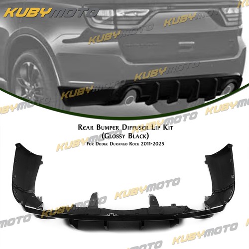 Gloss black rear bumper - gloss,