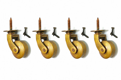 Solid brass screw - 4,