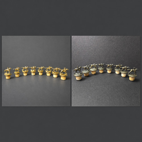 Blanton bottle stoppers - bottle,