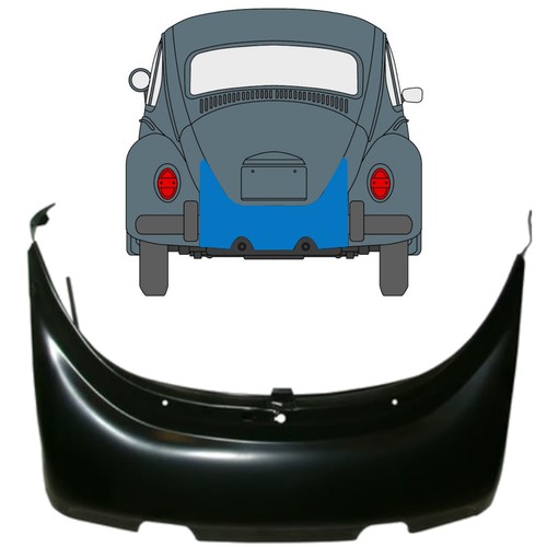 Rear cross member repair panel