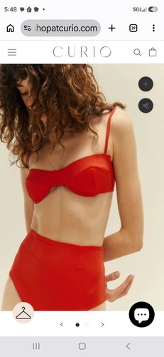 Haight ligia bikini - ligia, red
