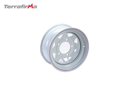 Terrafirma white spoke - white, steel