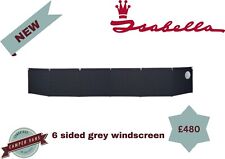 Isabella Windscreen 6-Sided Grey