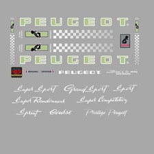 Peugeot PX10, PY10 Bicycle Stickers - Decals - Transfers - n.0351