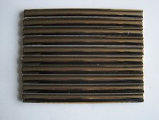 Set of 10 - Zirconio 200 x 15 mm Gold ceramic listello strips - ex-display