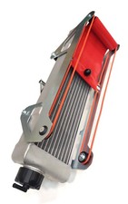 Radiator 440mm X 125mm, Red Blind And Fitting Bars Go Kart Racing