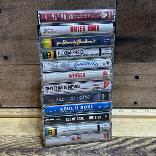 Cassette tape lot 12 - cassette, 90’s