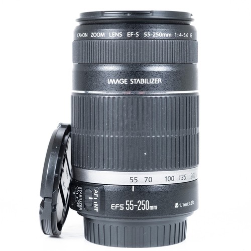 Canon 250mm is ef s - 55-250mm, f4-5.6