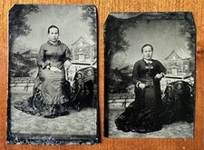 Antique Tintype Photos Women