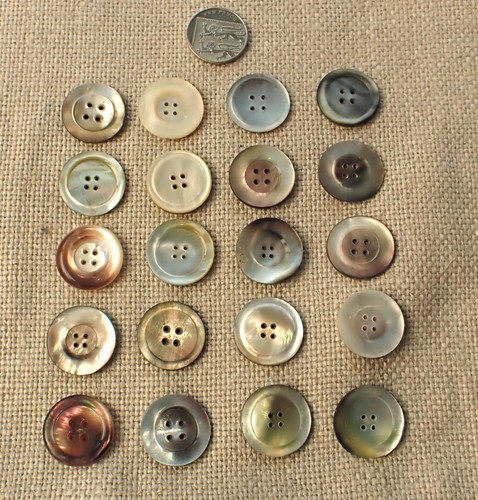 Vintage mother pearl - of,