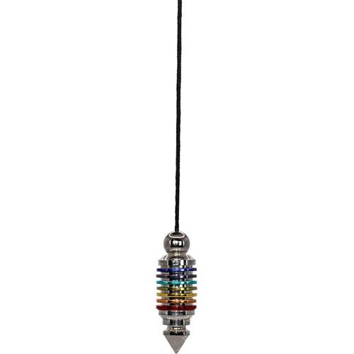 Metal pendulum with chakra - metal,