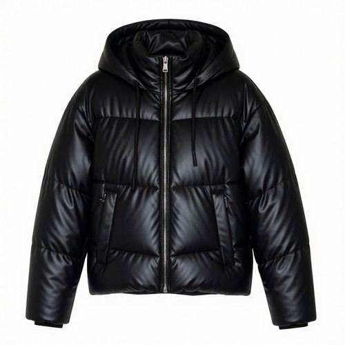 Zara women black hooded - zara,