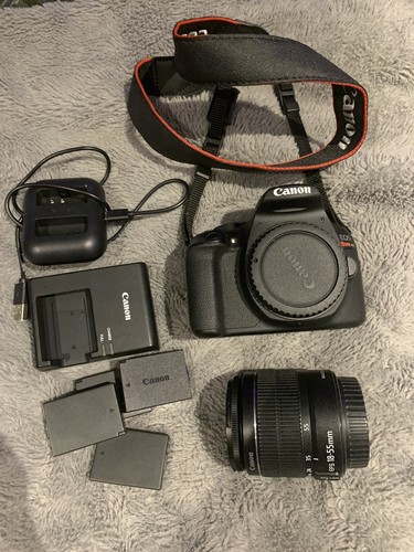 Cannon 1300d with 55mm - cannon, lens