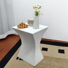 Concrete Art Side Table End