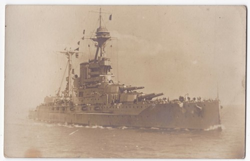Postcard hms malaya - postcard:,