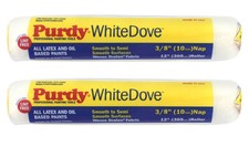 2 x Purdy White Dove 12" Roller Sleeve 3/8" Nap Use With Latex & Oil-Based Paint