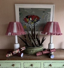 Handmade Pair Of 14”