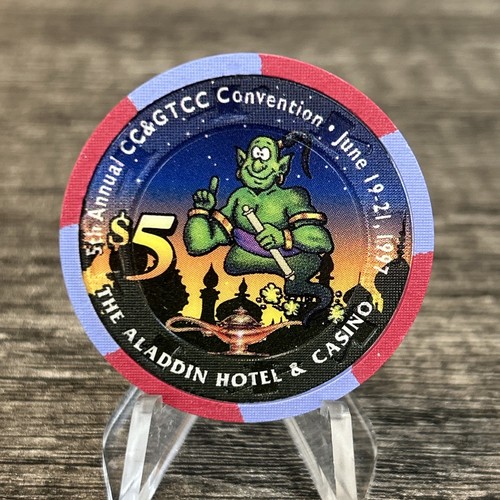 Aladdin casino gtcc 1997 - 1997, $5