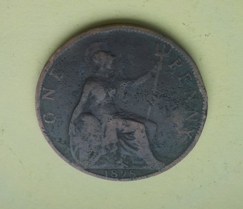 British one penny - 2,