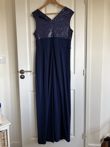 Kaliko navy blue sequin - navy,