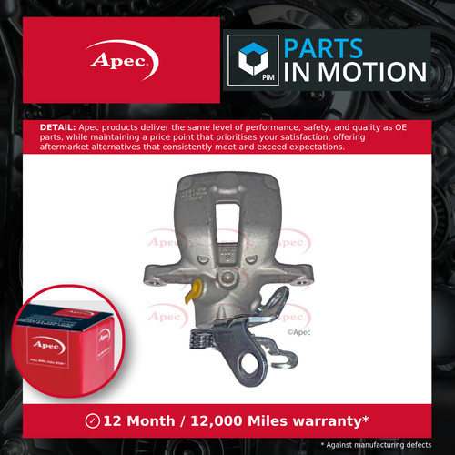 Brake caliper rca172n apec - brake,