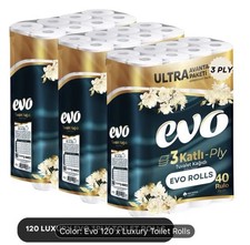 120x Luxury Evo Toilet Rolls
