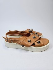 Womens Dune London Wedge Brown