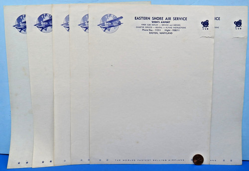 Letterhead 50s stationery lot - letterhead,