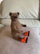 Needle Felted Vintage-Style Posable Teddy Bear, Hand Made, Gift, Cute