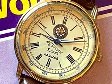 Jaguar E-Type Celebration Wrist Watch, Retro Style.