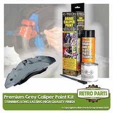 Premium Grey Brake Caliper Drum Paint Kit For Proton High Gloss Finish