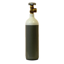 Oxygen Gas Bottle Pressured At